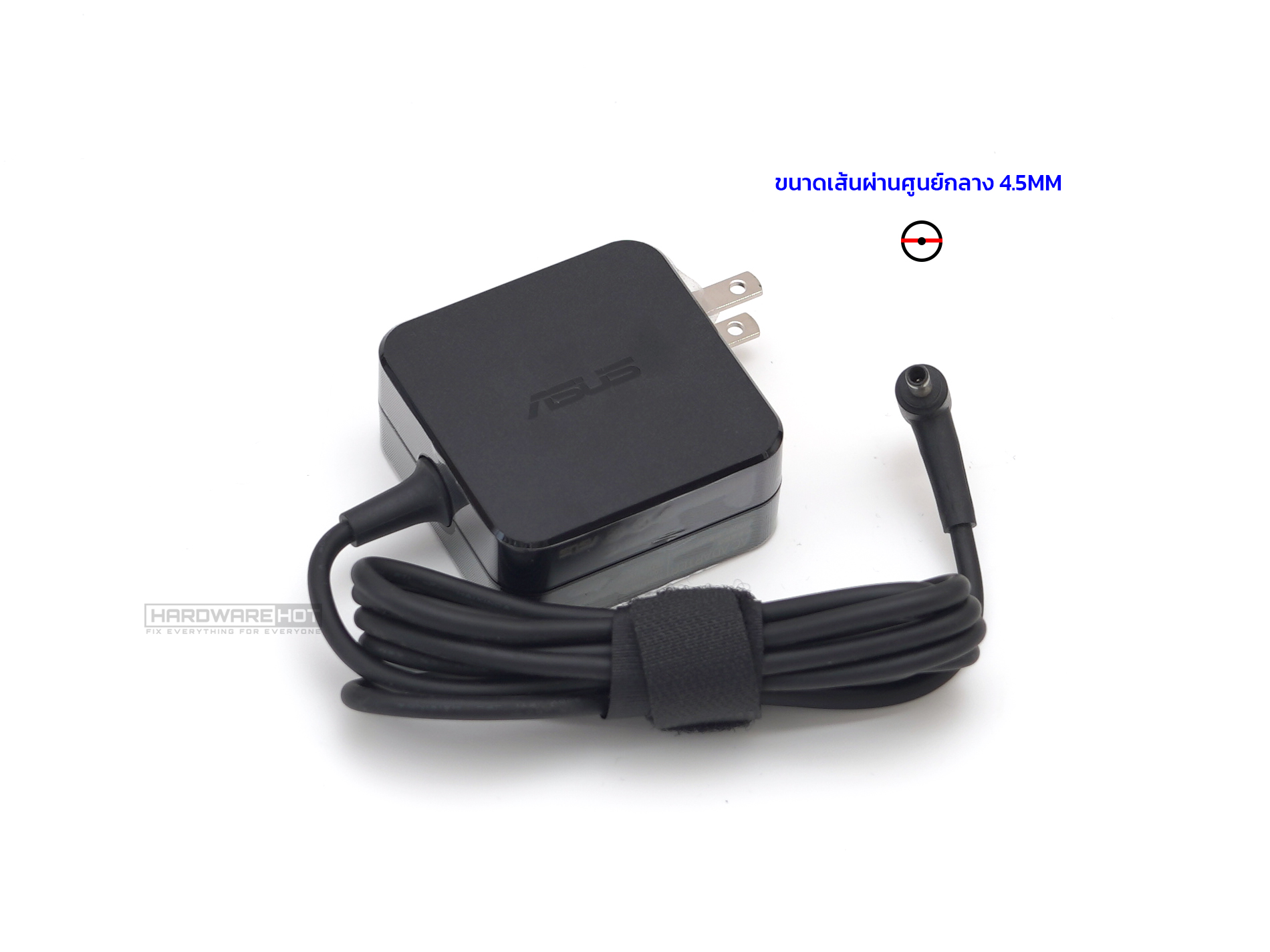 อะแดปเตอร์โน๊ตบุ๊ค ADAPTER ASUS 19V 2.37A หัว 4.5*3.0 45W มีเข็มด้านใน